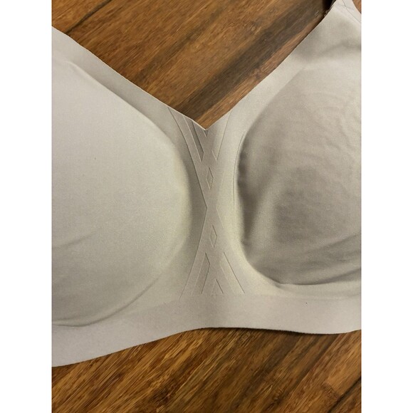 Honeylove Silhouette Bra lwbr0201 Size Large Wireless Moondust Gray - Picture 4 of 8